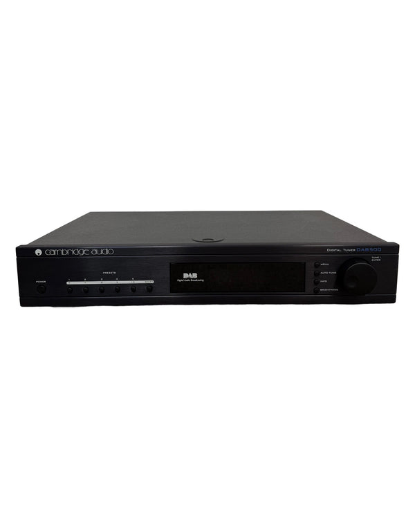 Cambridge Audio DAB500 - Hi-Fi Tuner - Black - Very Good w/ Manuals & Remote Control