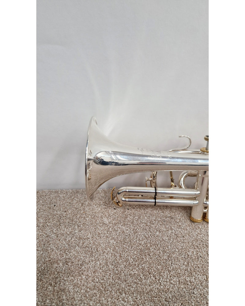 Besson Prestige BE2028 Bb Cornet – Silver Plated – Excellent w/ Hard Case - image 14