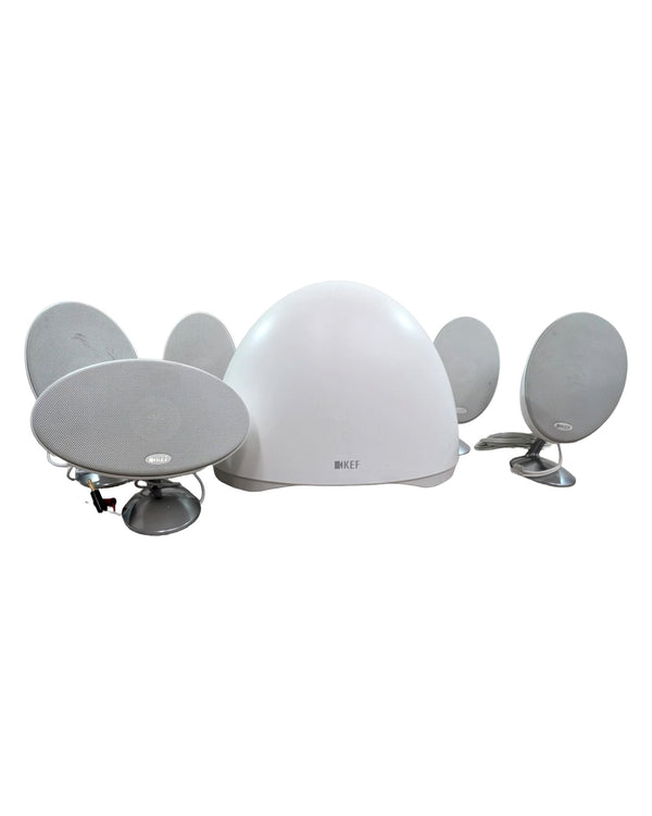 KEF E305 - Hi-Fi Speaker - White - Very Good w/ Manuals