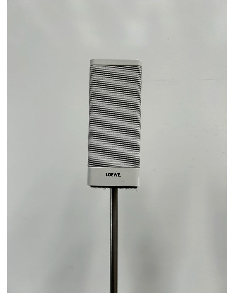 Loewe S1 Satellite Speakers - Pair - White - Excellent w/ stands - image 3