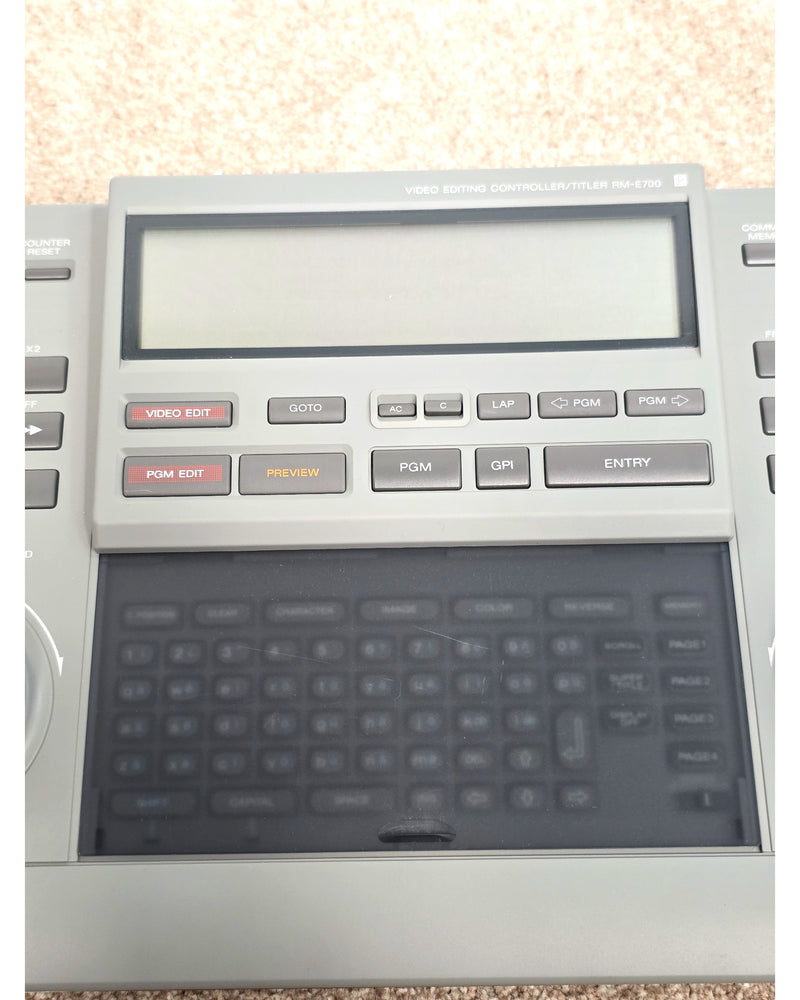 Sony RM-E700 - Media - Like New w/ Original Box & Manuals - image 10
