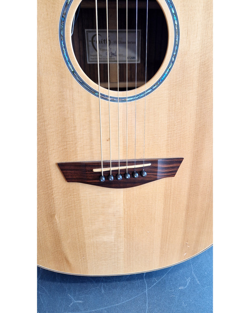 Faith Venus Hi Gloss - Acoustic Guitars - Natural - Refurbished w/ Hard Case - image 8