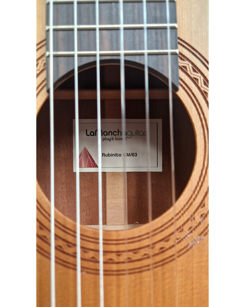 La Mancha Rubinito CM/63 - Classical Guitar - Natural - Excellent - image 3