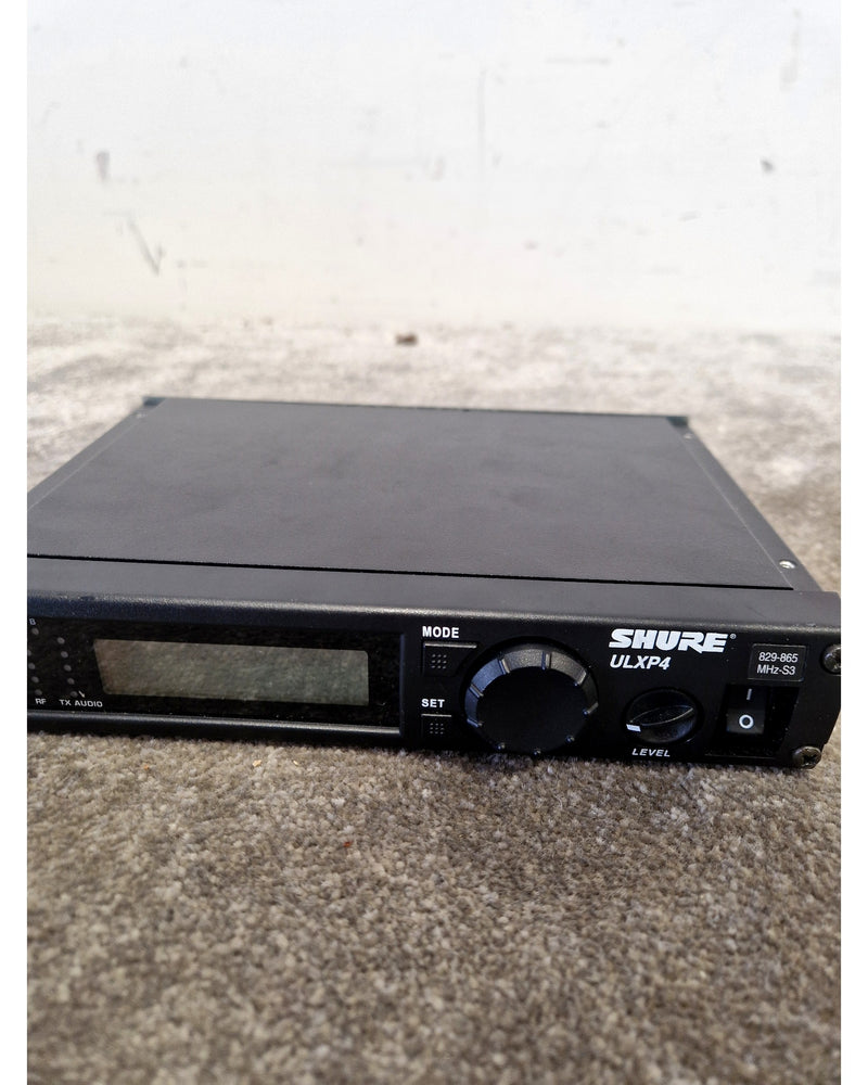 Shure ULPX4 Radio 829-865mhz + belt Pack - Microphone System - Excellent w/ Power supply - image 5