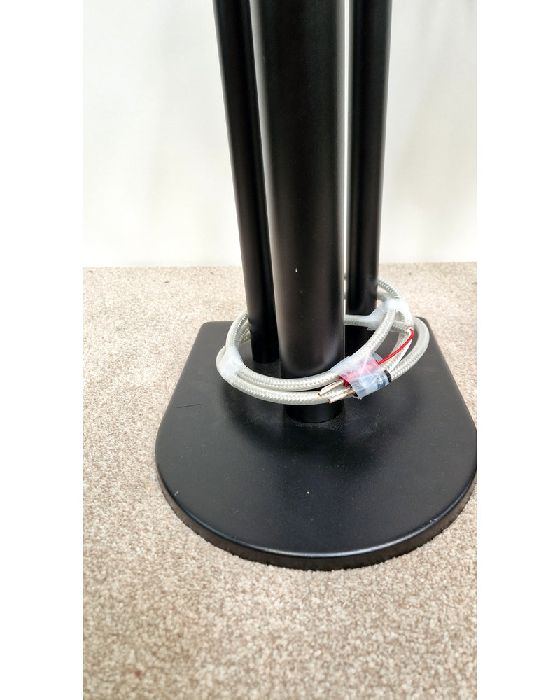Hi-Fi Speaker Stands - Built In Banana Jack Leads - Excellent - image 3