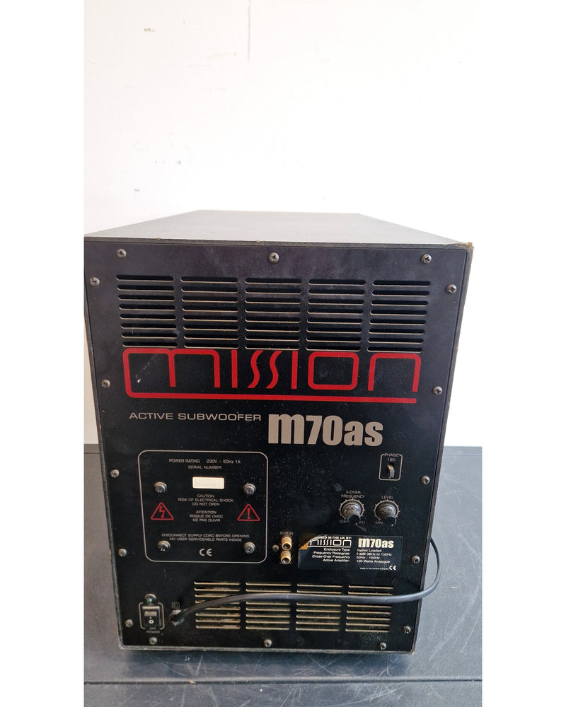 Mission M70AS - Subwoofers - Black - Refurbished - image 6
