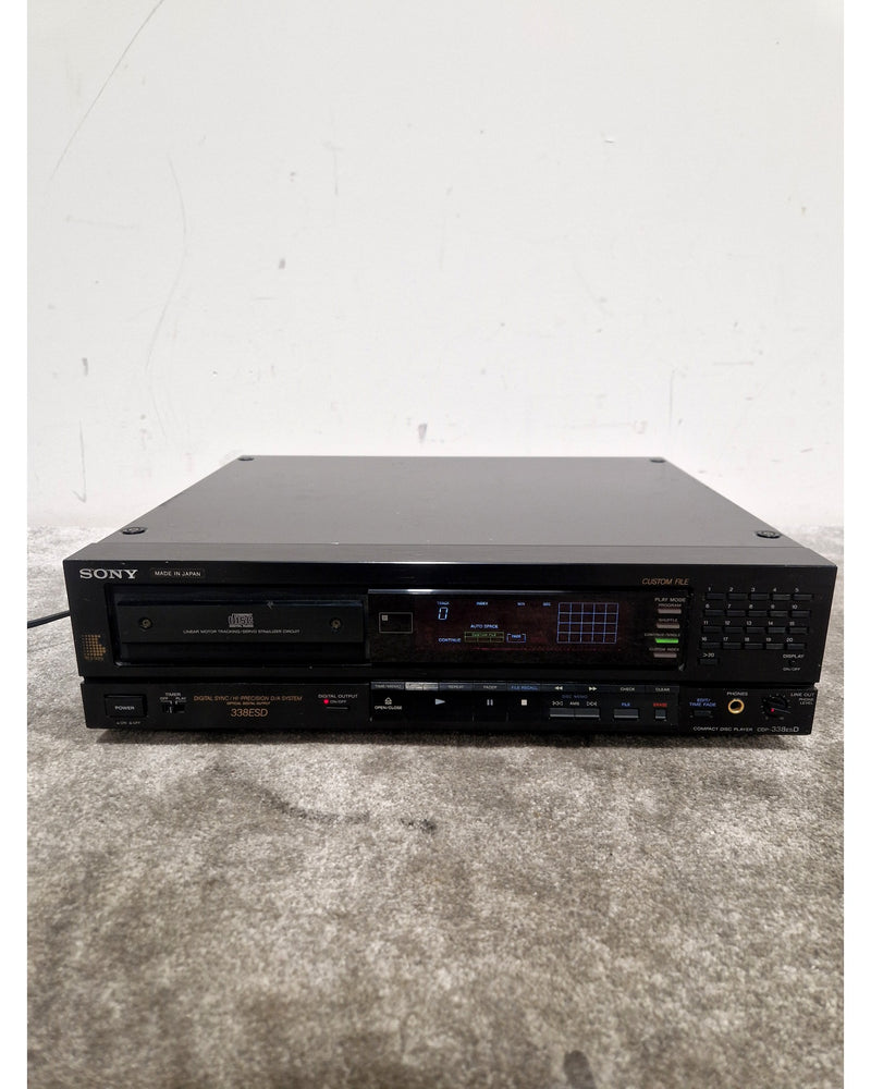 Sony CDP-338ESD - CD Player - Black - Excellent - image 9