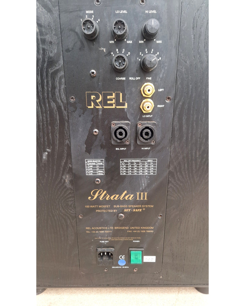 REL Strata III - Subwoofer - Black - Refurbished - image 7