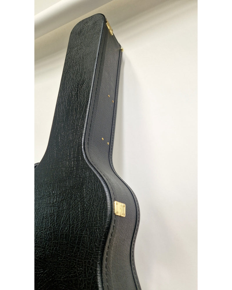Unbranded Acoustic Guitar Hard Case - Guitar Case - Black - Excellent - image 3