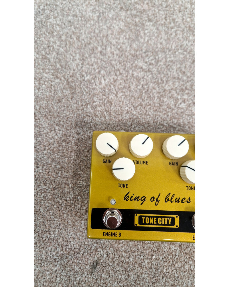 Tone City King of Blues - Overdrive & Distortion Pedals - Gold - Like New - image 8