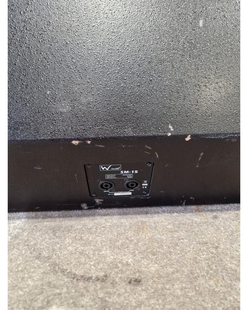 W Audio SM-15 - PA Speaker - Black PA Speaker - 400W - Good - image 3