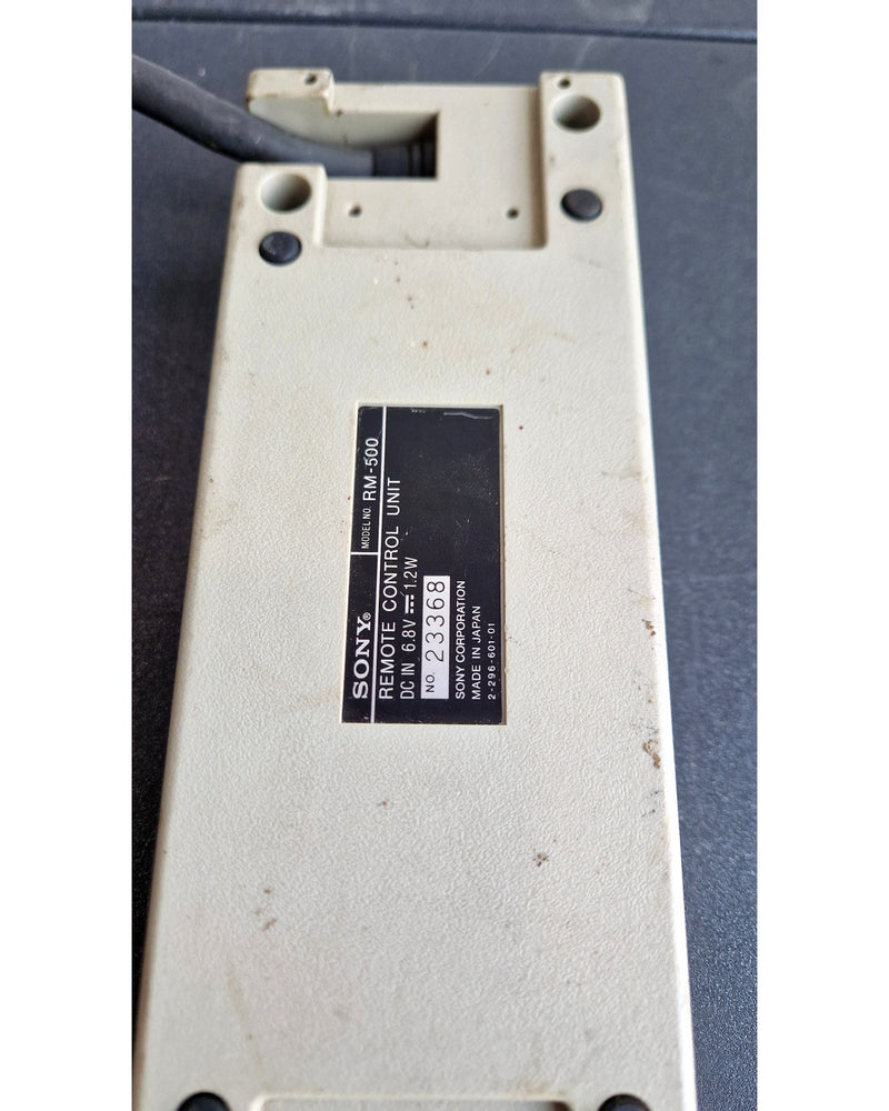 Sony RM-500 - Remote Control Unit - Remote control - Good - image 6