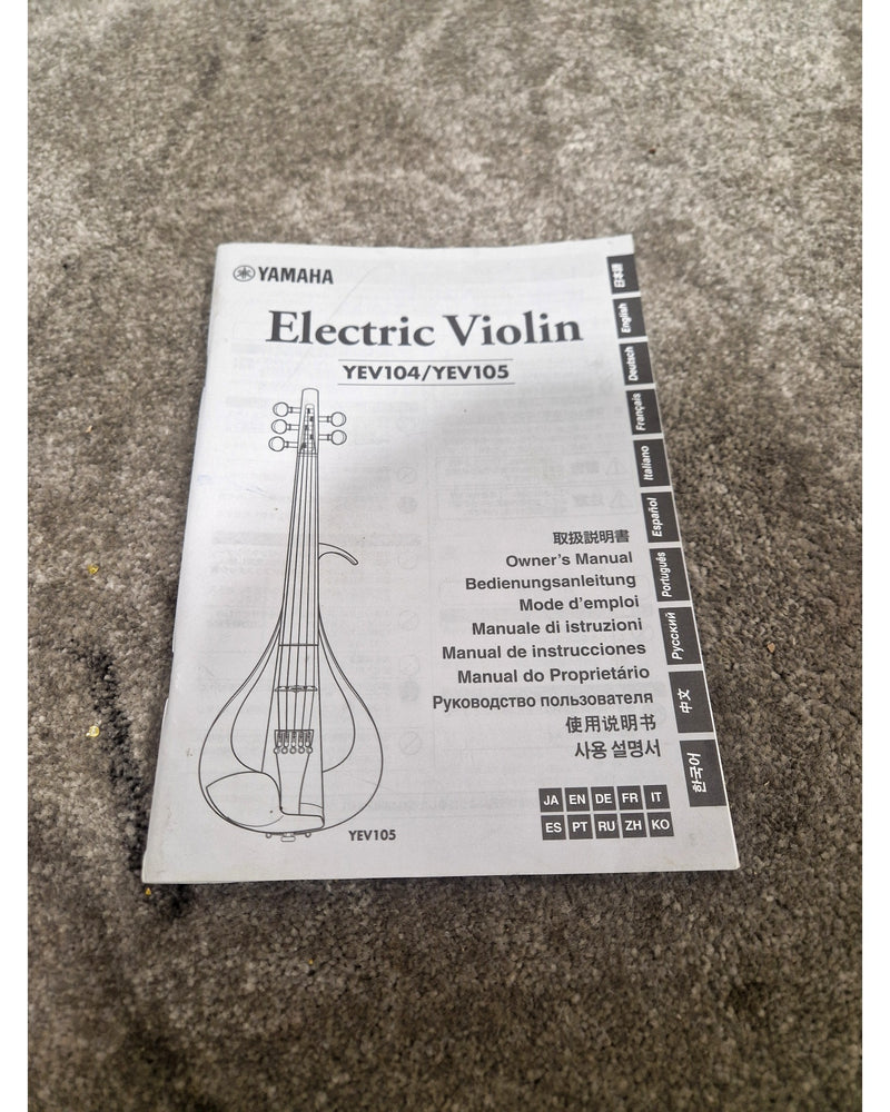 Yamaha YEV104 NT - Electric Violin - Like New w/ Box No Bow - image 15