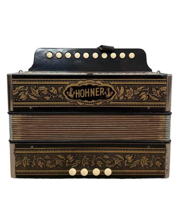 Hohner 1140 - Accordion - Good w/ Original Box & Manuals