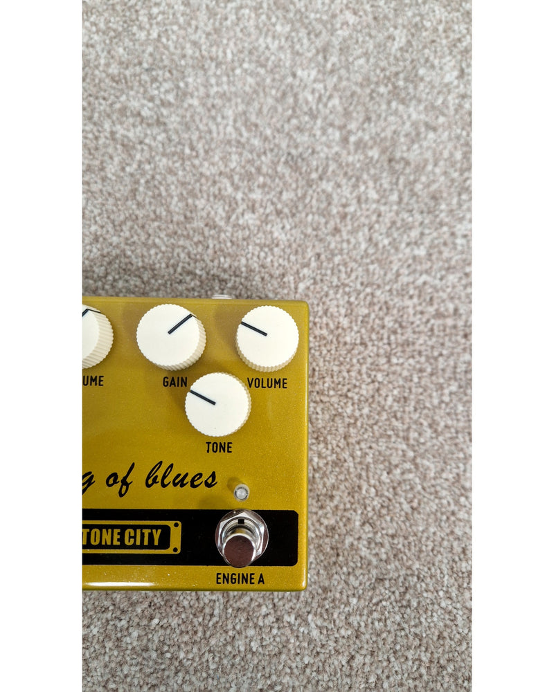 Tone City King of Blues - Overdrive & Distortion Pedals - Gold - Like New - image 5
