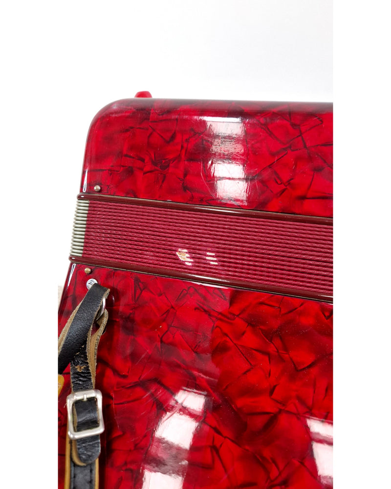 Marinucci 120 - Accordion - Red - Refurbished w/ Hard Case - image 15