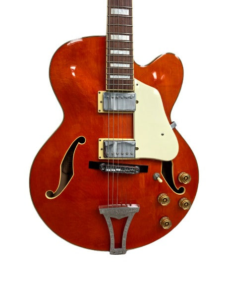 Ibanez AF75D-TOR-12-01 - Electric Guitar - Transparent Orange - Very Good w/ Hard Case - image 1
