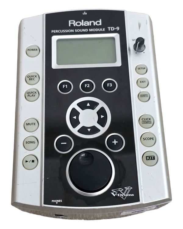 Roland TD-9 Sound Module - Electronic Drum - Good w/ Power Supply