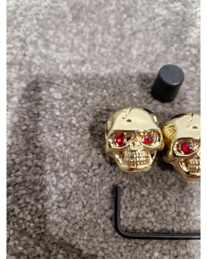 3 Pcs Metal Guitar Volume Tone Control Knobs - Gold - Control Knob - Excellent - image 5
