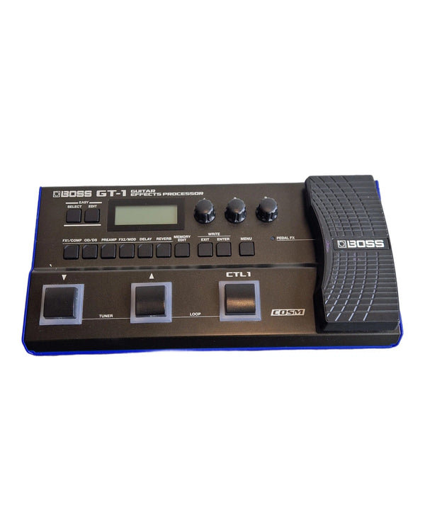 Boss GT-1 - Effects Pedal - Black - Like New w/ Original Box, Manuals, Power Supply