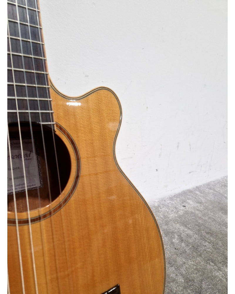 Tanglewood Rosewood Reserve - Classical Acoustic Guitar - Natural - Cutaway - Refurbished - image 10