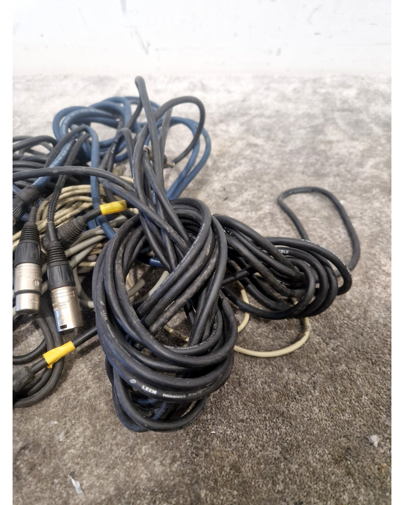 Job Lot OF Microphone Cables - X10 - Microphone Cable - Good - image 13