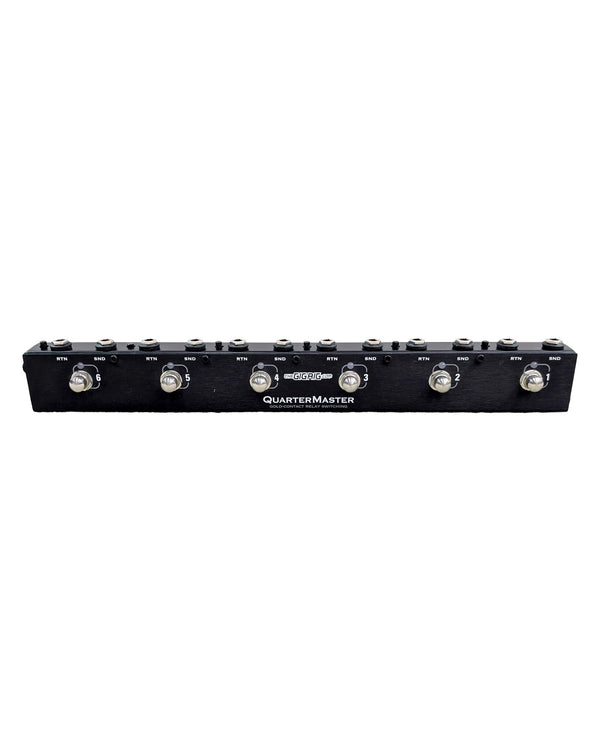 The GigRig QuarterMaster QMX-6 - Pedalboards & Power - Black - Excellent