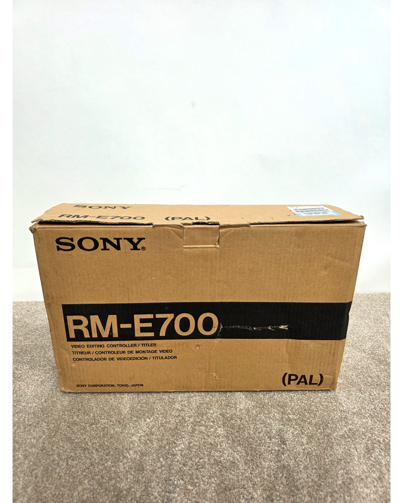 Sony RM-E700 - Media - Like New w/ Original Box & Manuals - image 13