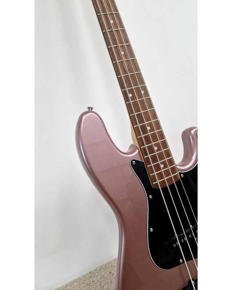 Fender Affinity Series Jazz Bass Burgundy Mist - Bass Guitar - Very Good - image 6