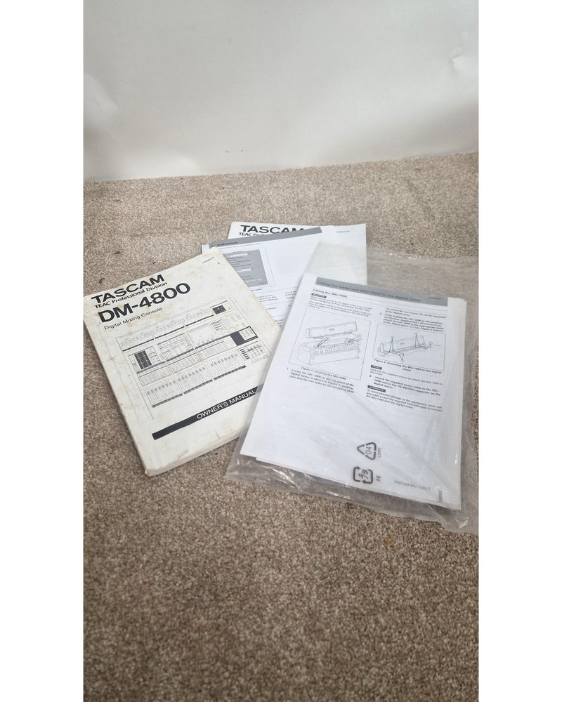 Tascam DM-4800 - Excellent w/ Manuals - image 20
