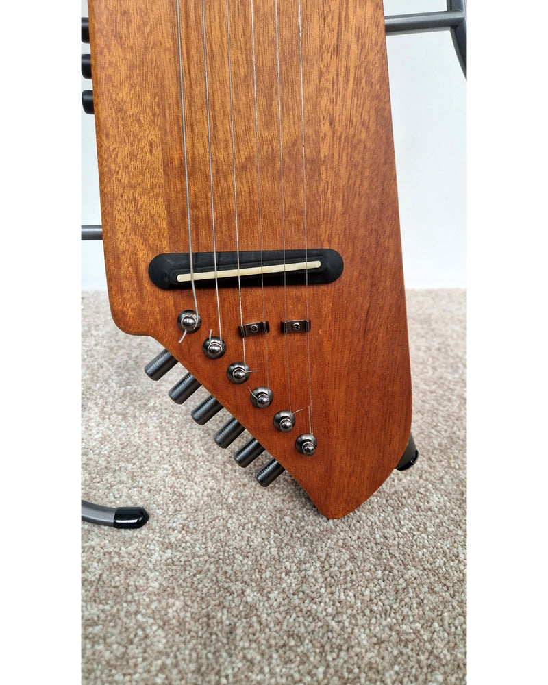 Donner DONNER HUSH-I SILENT GUITAR - Electric Guitar - Natural - Excellent - image 6