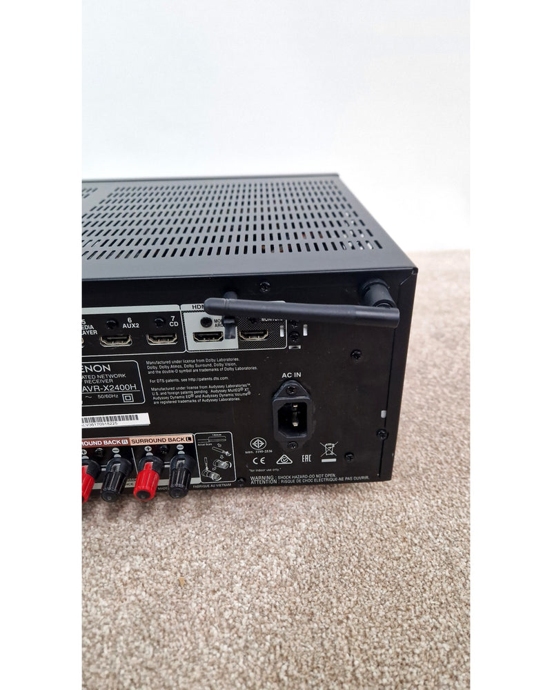 Denon AVR-X2400H - Receiver - Excellent w/ remote_control - image 13