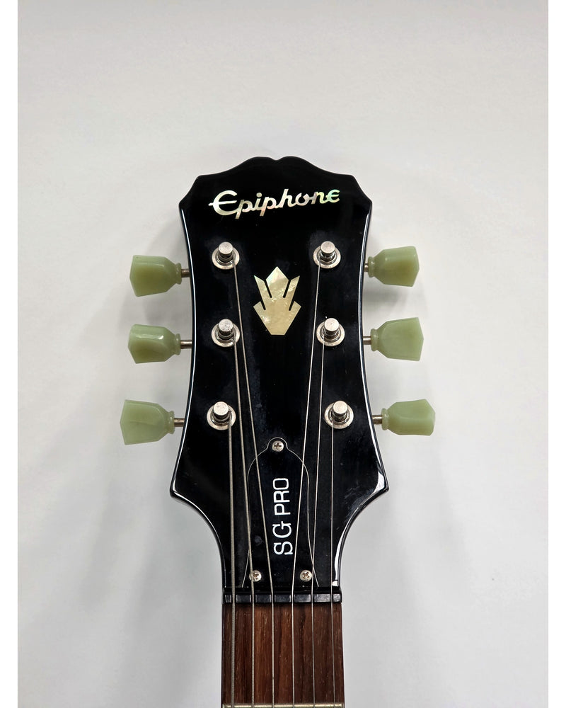 Epiphone SG Pro - Electric Guitar - Black - Very Good - image 5
