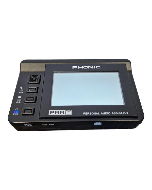 Phonic PAA6 Audio Analyzer - Professional Grade - Spares or Repair w/ Original Box & Power Supply