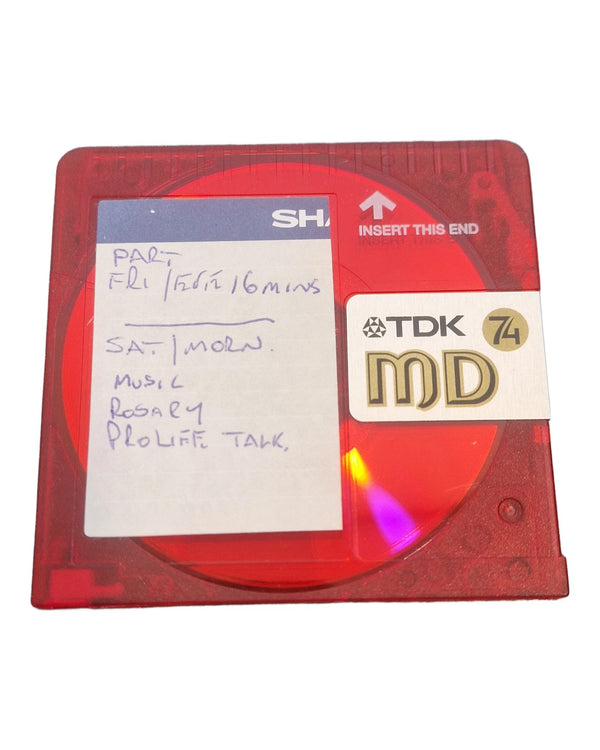 TDK MD 74 - Multi-coloured X 7 - Minidisc - Very Good