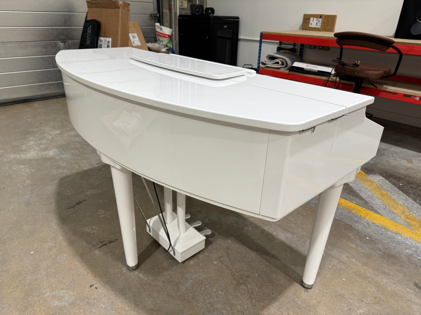 Gear4Music Grand Digital Piano - Model GDP-200 - Gloss White RRP £1349