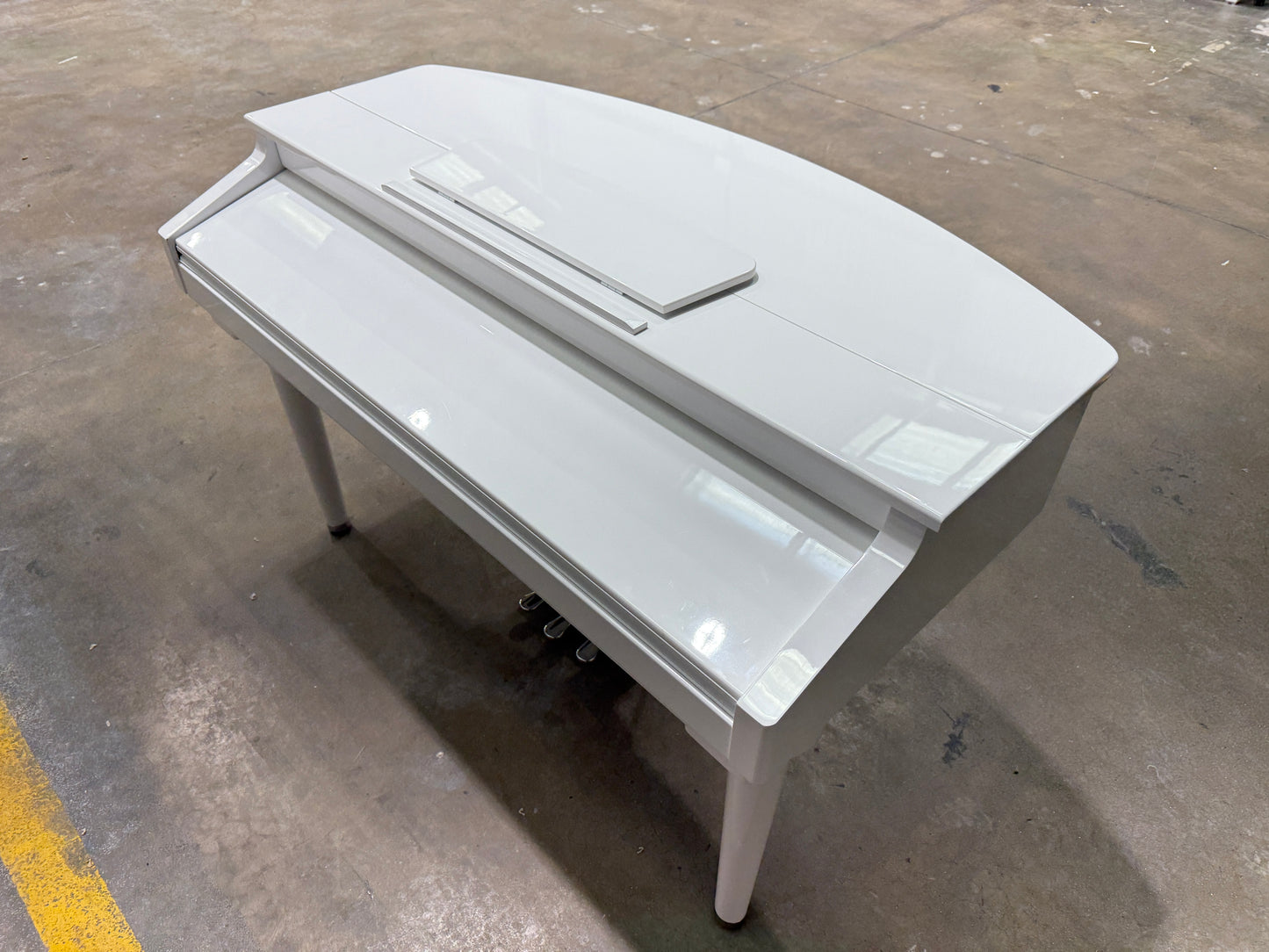 Gear4Music Grand Digital Piano - Model GDP-200 - Gloss White RRP £1349