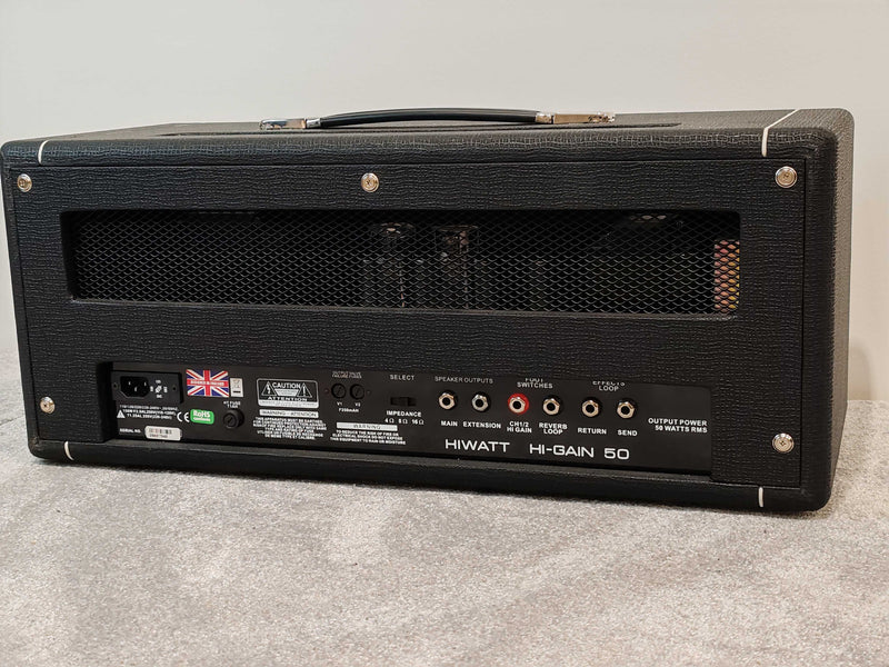 Hiwatt Hi-Gain 50 - 50w Guitar Amplifier Head - image 5