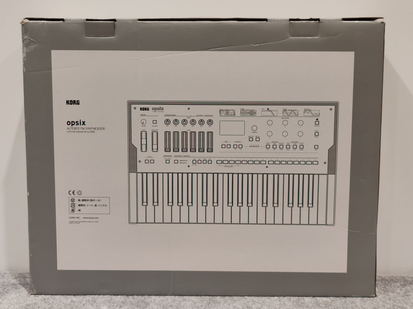 Korg Opsix Altered FM Synthesizer Keyboard