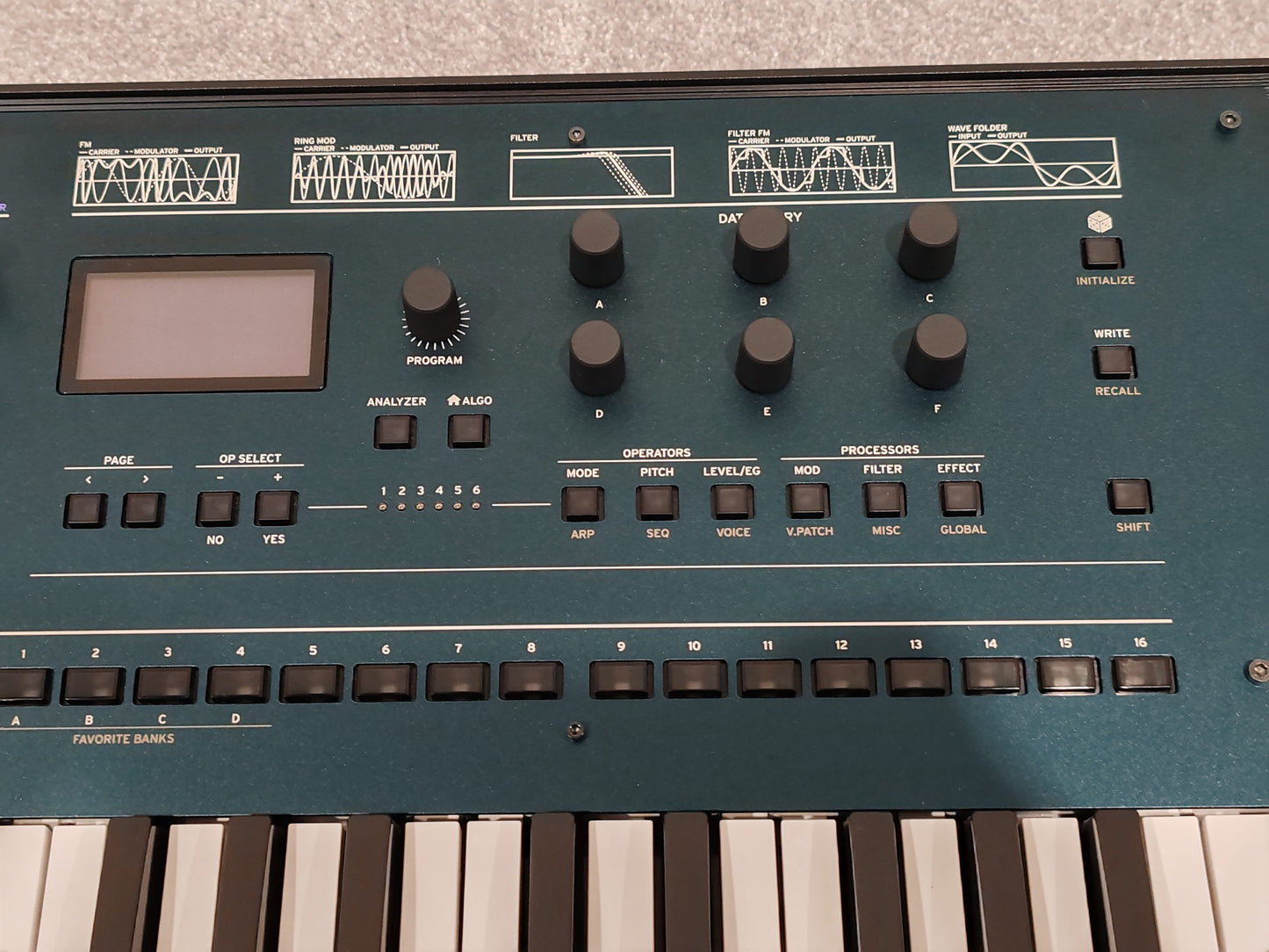 Korg Opsix Altered FM Synthesizer Keyboard