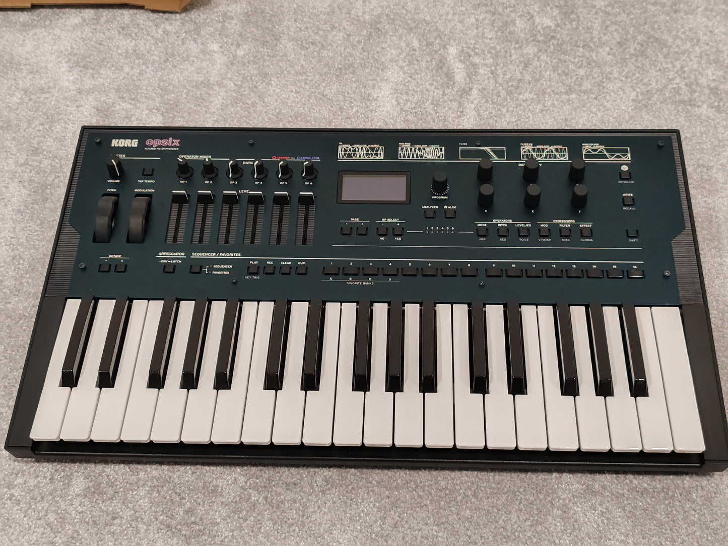 Korg Opsix Altered FM Synthesizer Keyboard
