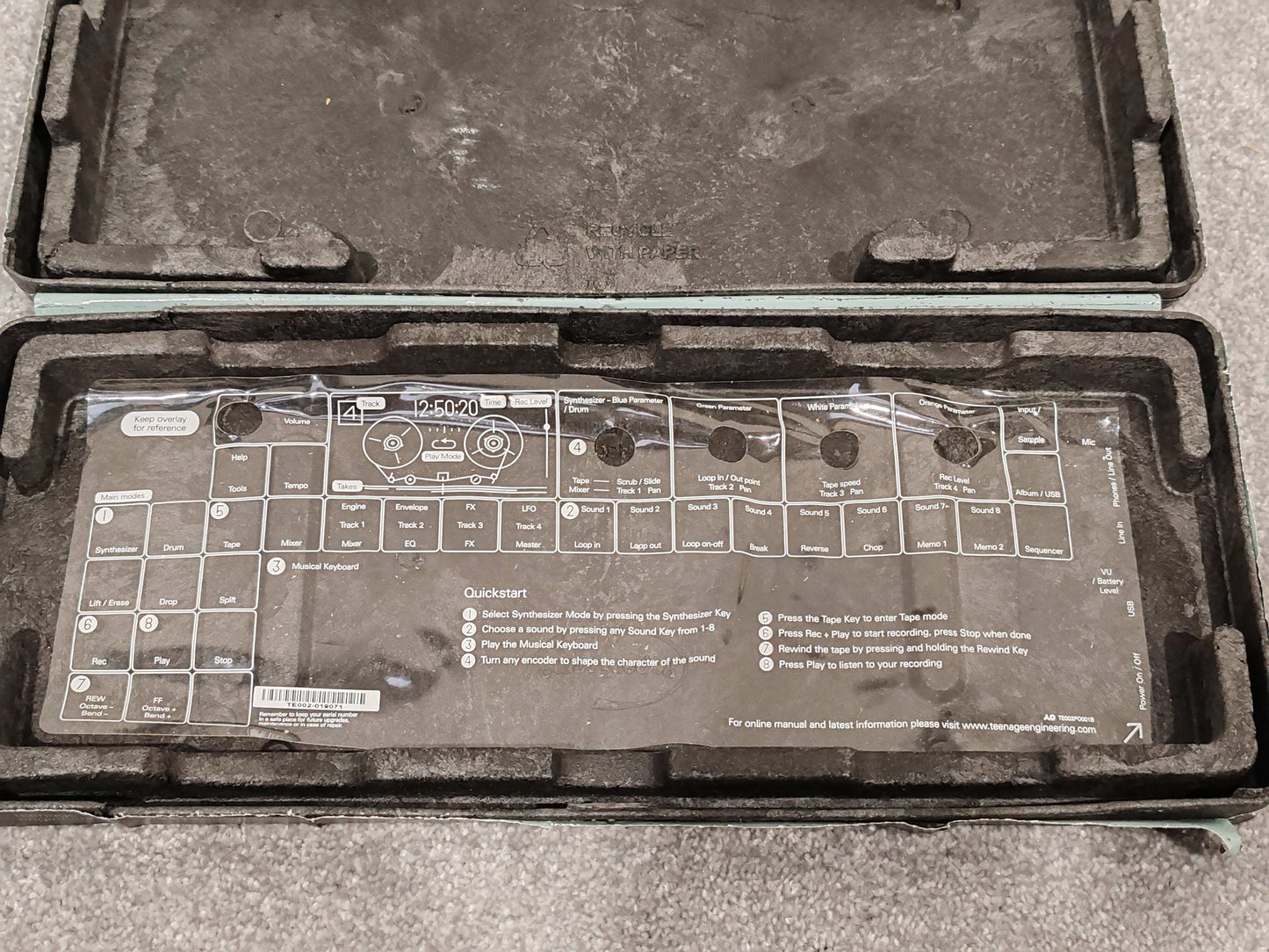 Teenage Engineering OP-1 All in One Portable Synthesizer with TE Soft Case