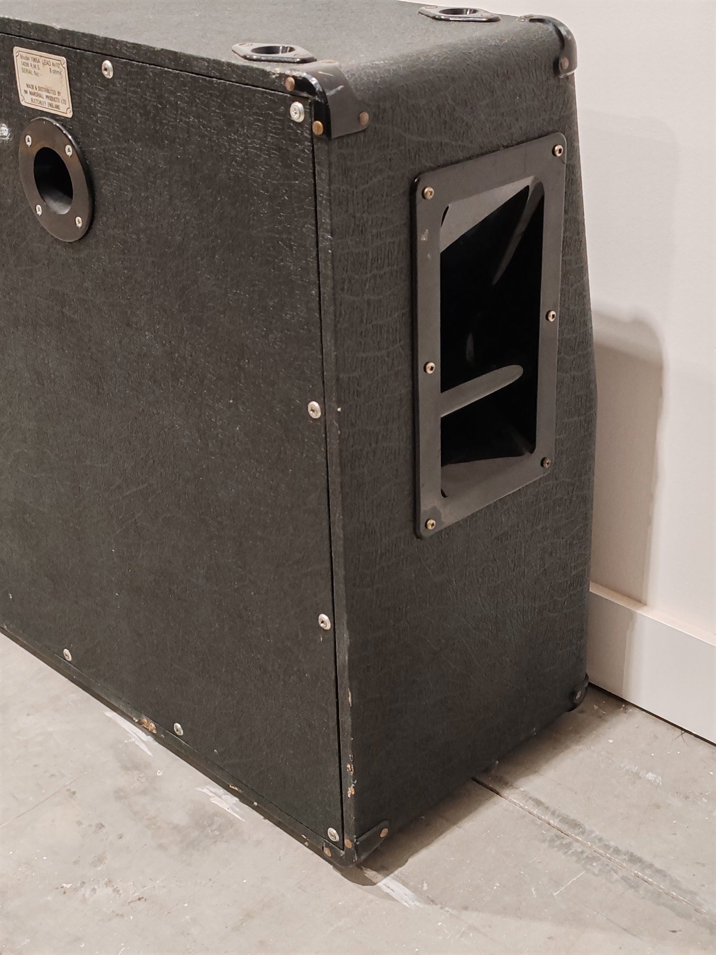 Marshall 1965A Lead 4x10" Vintage Slant Speaker Cabinet