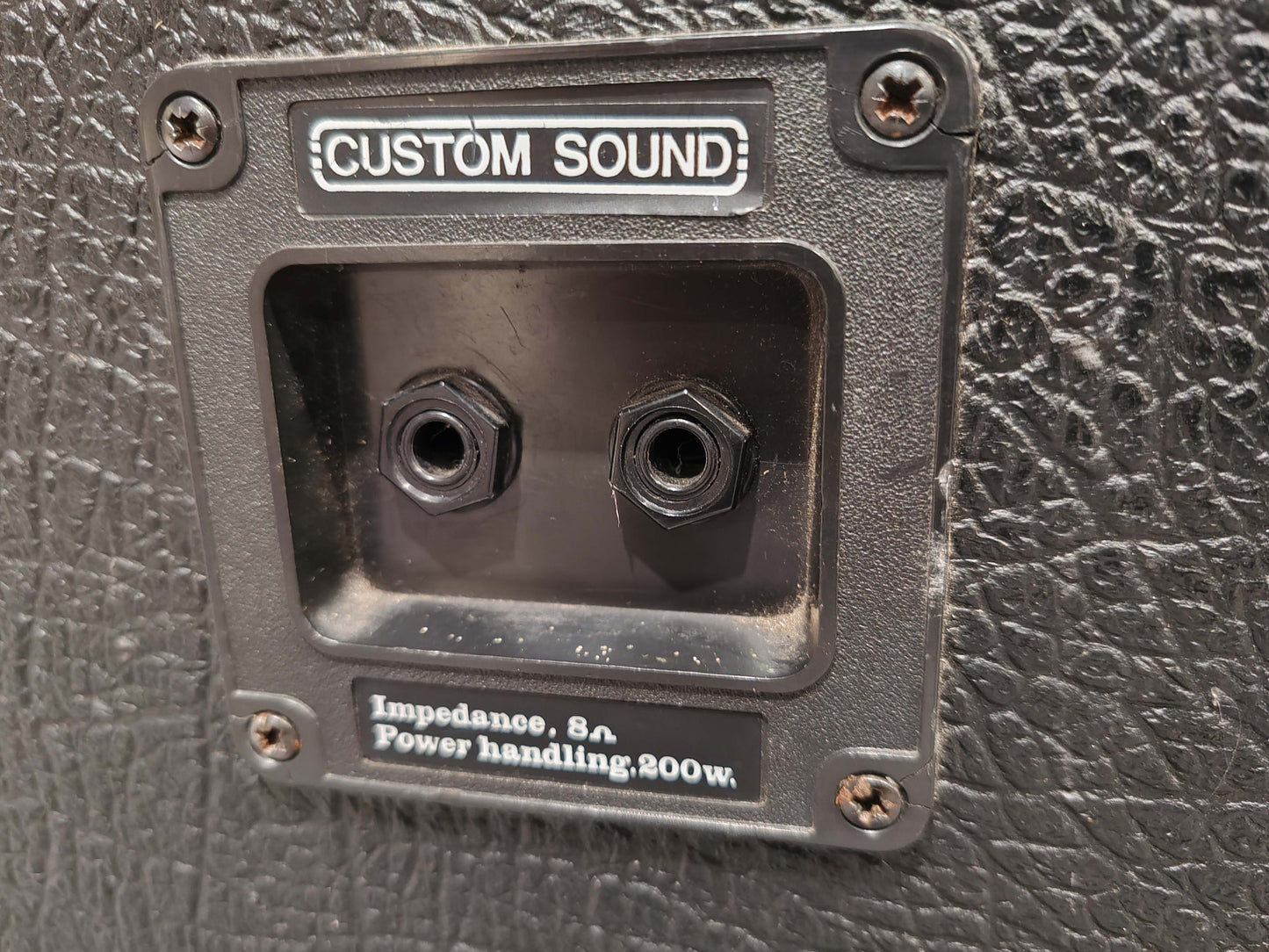 Pair of Eminence Custom Sound 200watt PA Speakers