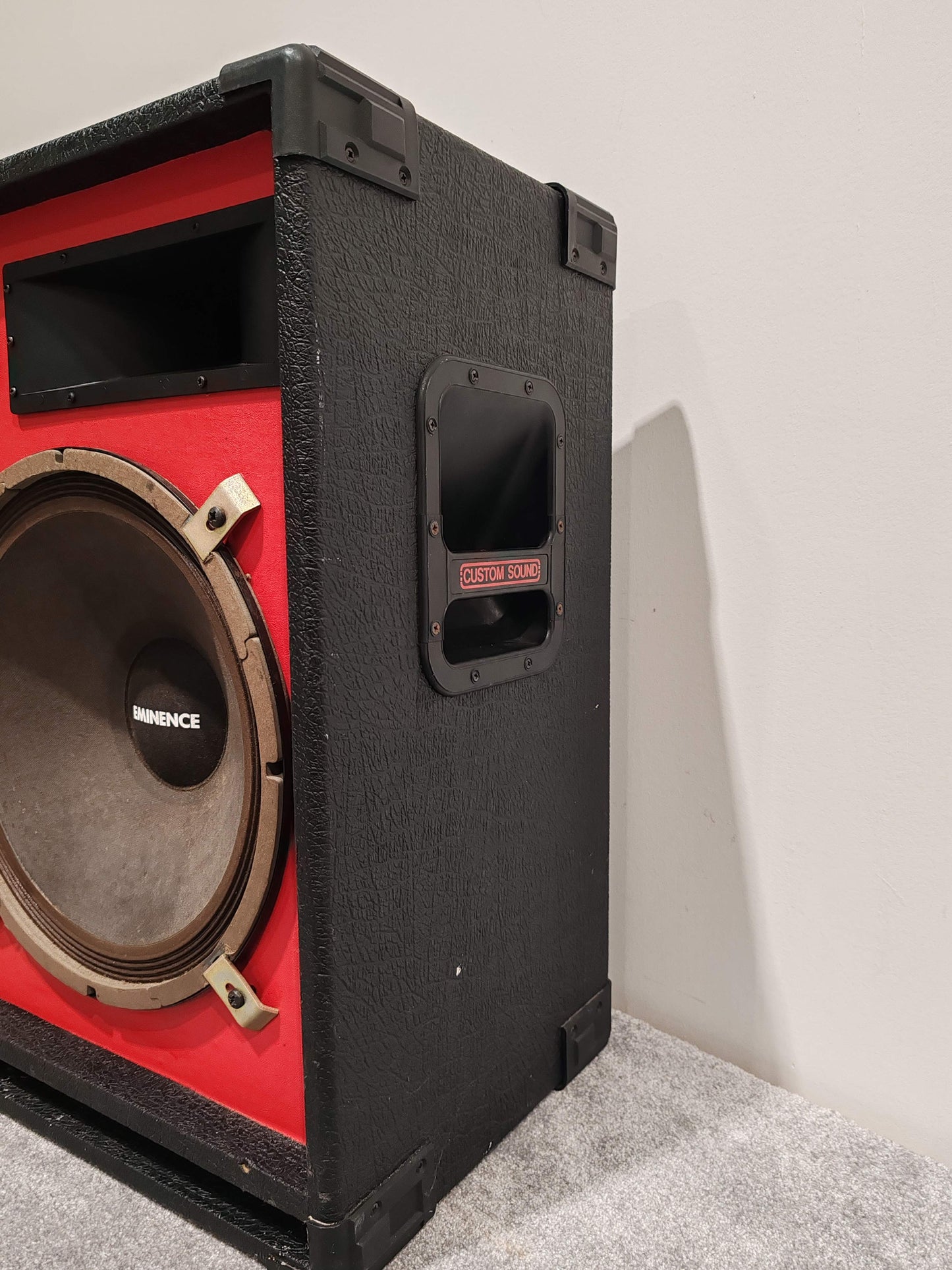 Pair of Eminence Custom Sound 200watt PA Speakers