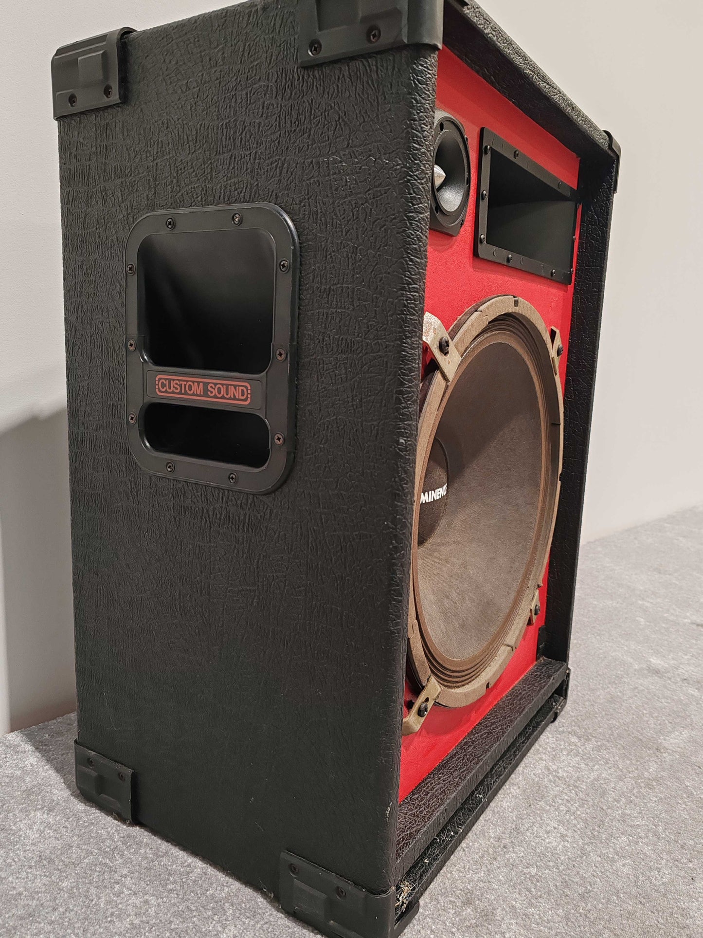 Pair of Eminence Custom Sound 200watt PA Speakers