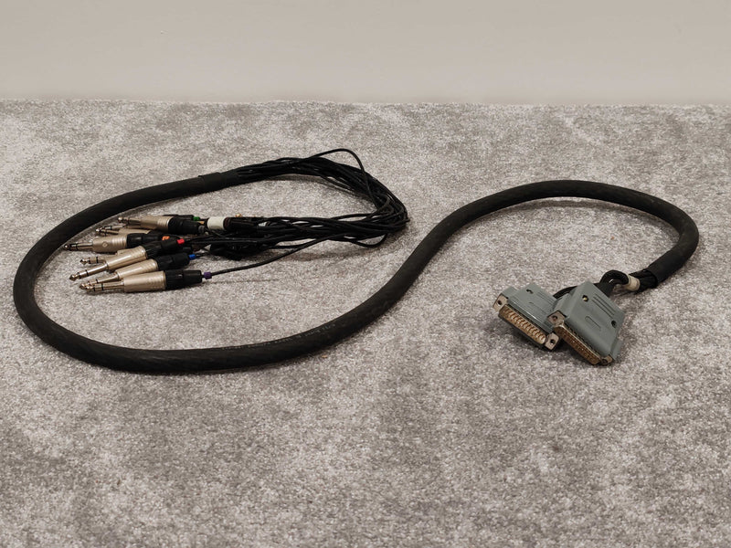 2x 25pin D Sub Male HRStot Plugs to 8x 6.35mm Stereo Jacks - 1.8m Length - image 5