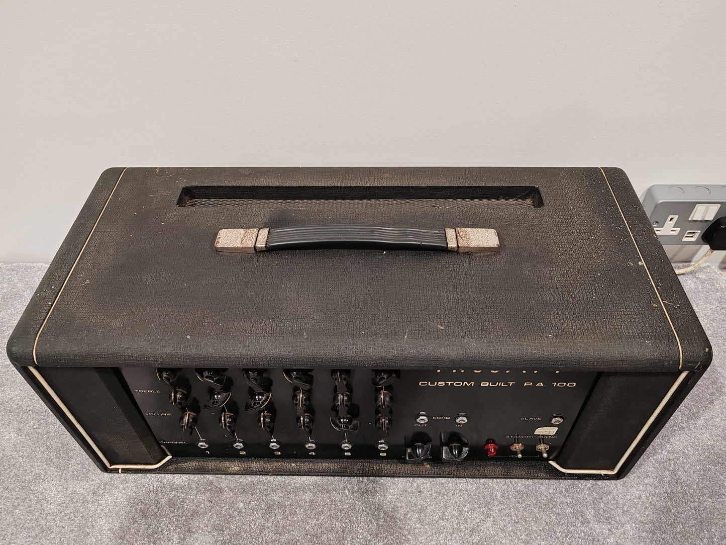 Hiwatt DR112 Custom Built P.A. 100 Amplifier Vintage 1970s