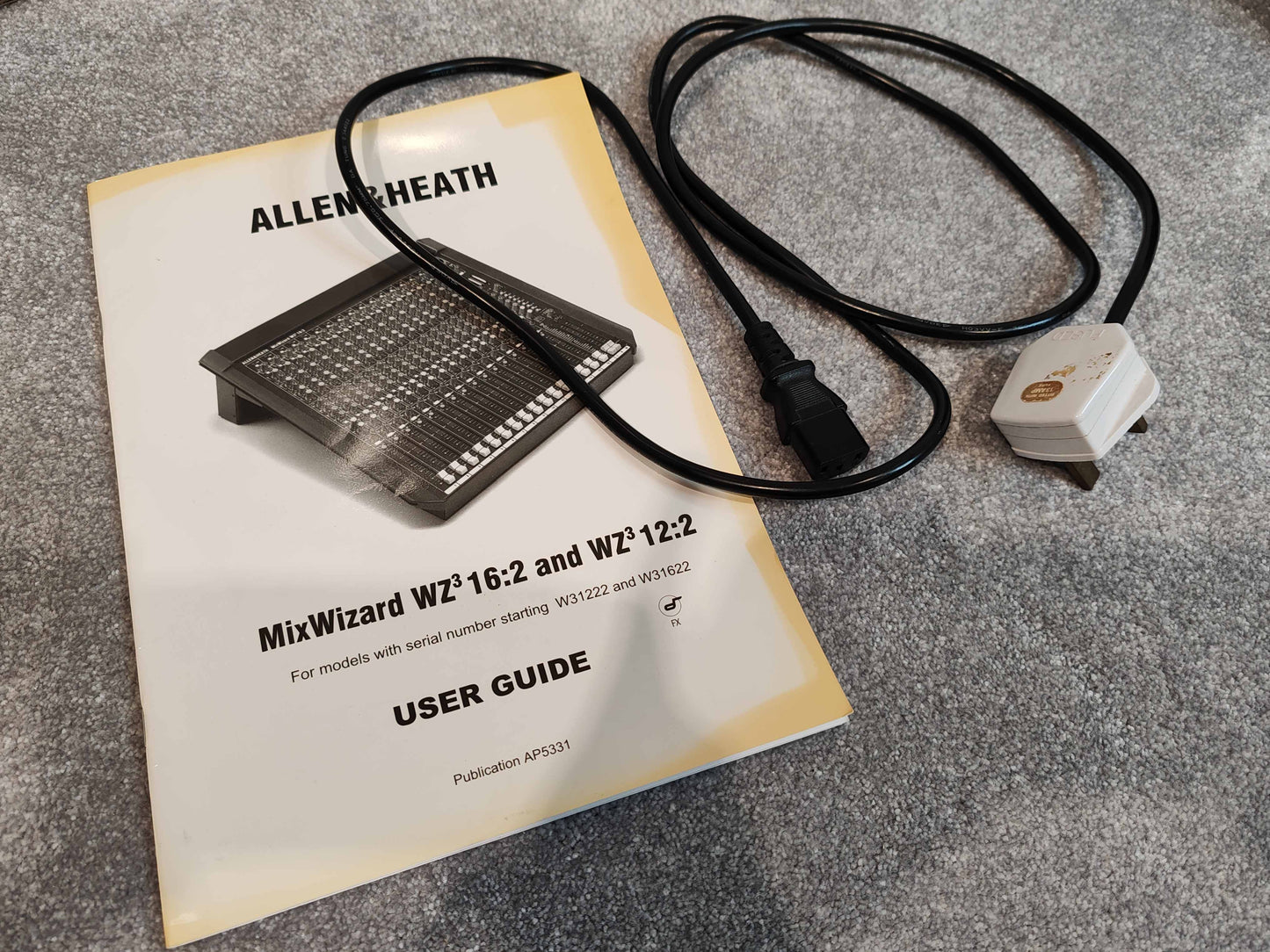Allen & Heath MixWizard WZ3 16:2 - 16 Channel Mixer Original Box