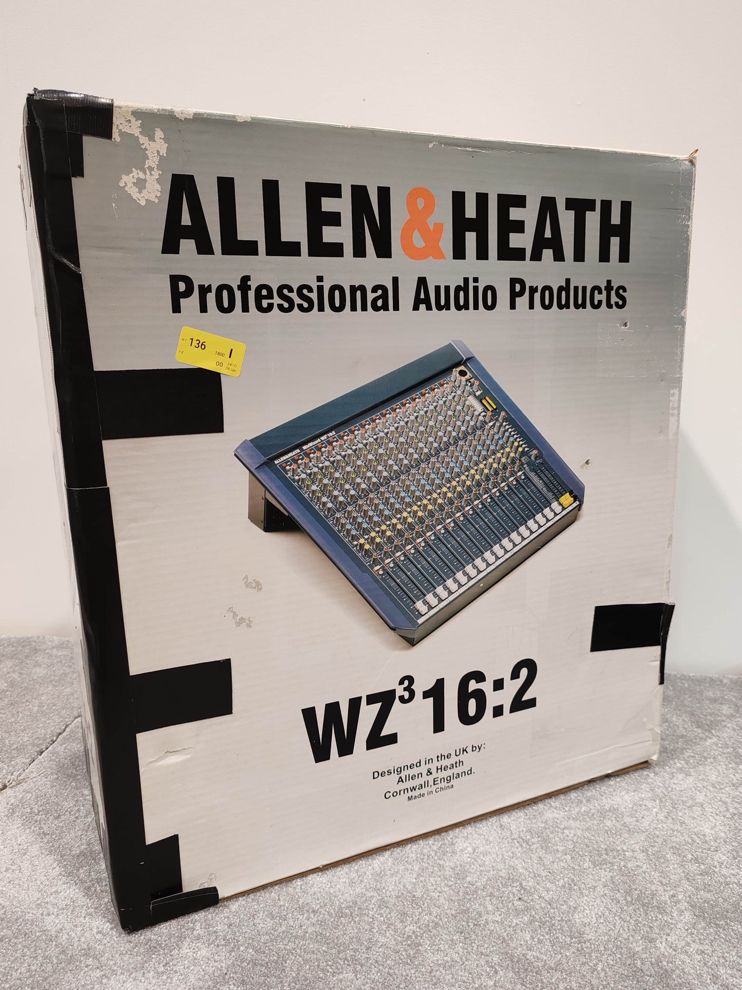 Allen & Heath MixWizard WZ3 16:2 - 16 Channel Mixer Original Box